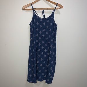 SO Sun Dress with Cross Top Blue